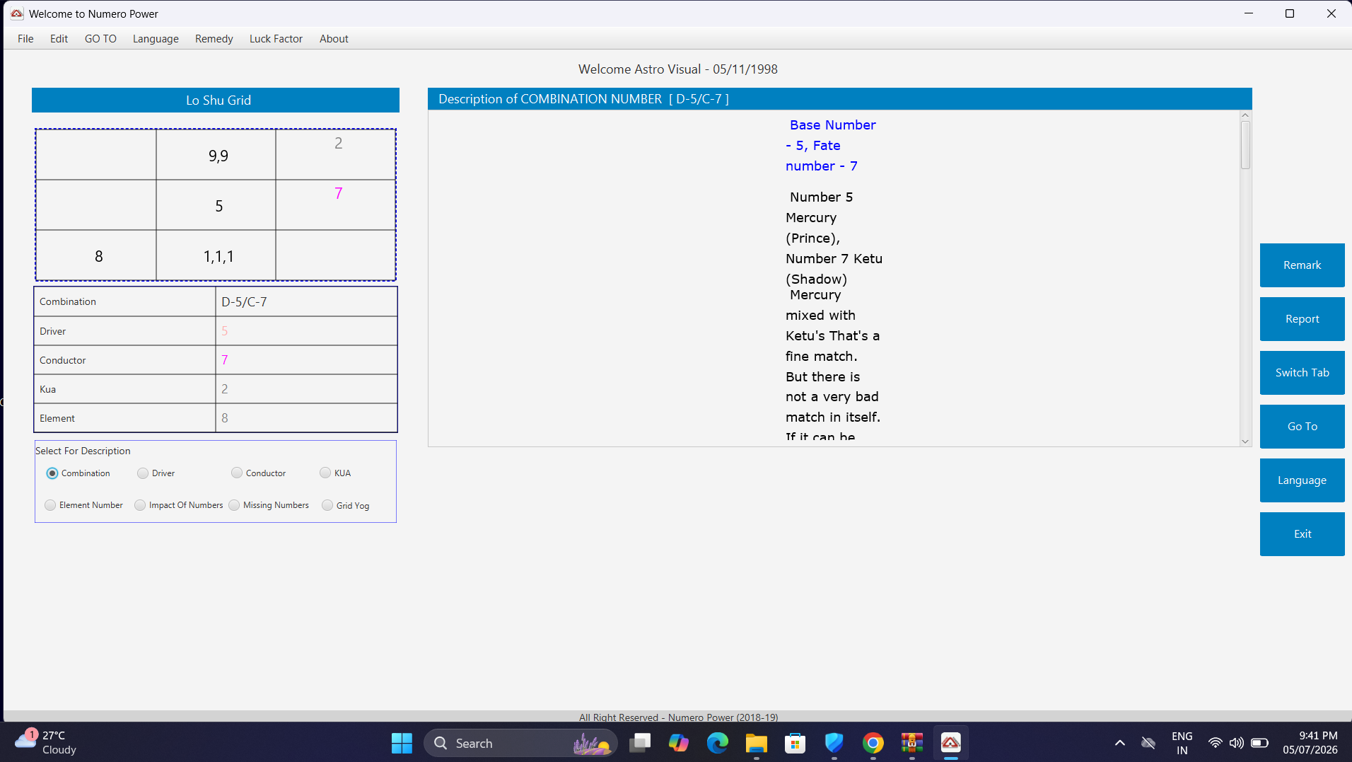 Numero Power ( Reyansh Software )